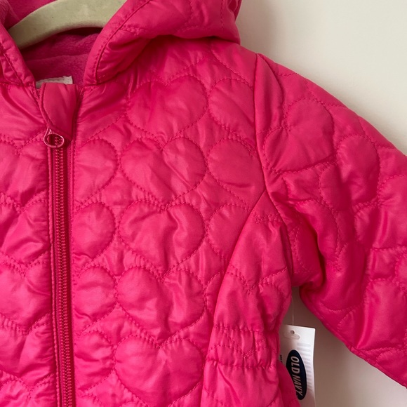 BNWT Old Navy Barbie Pink Spring Jacket • Size 18-24M - Picture 3 of 4